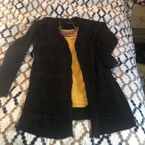 Black Elie Tahari Cardigan